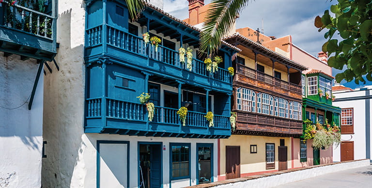 Flowered Balconies of Avenida Maritima